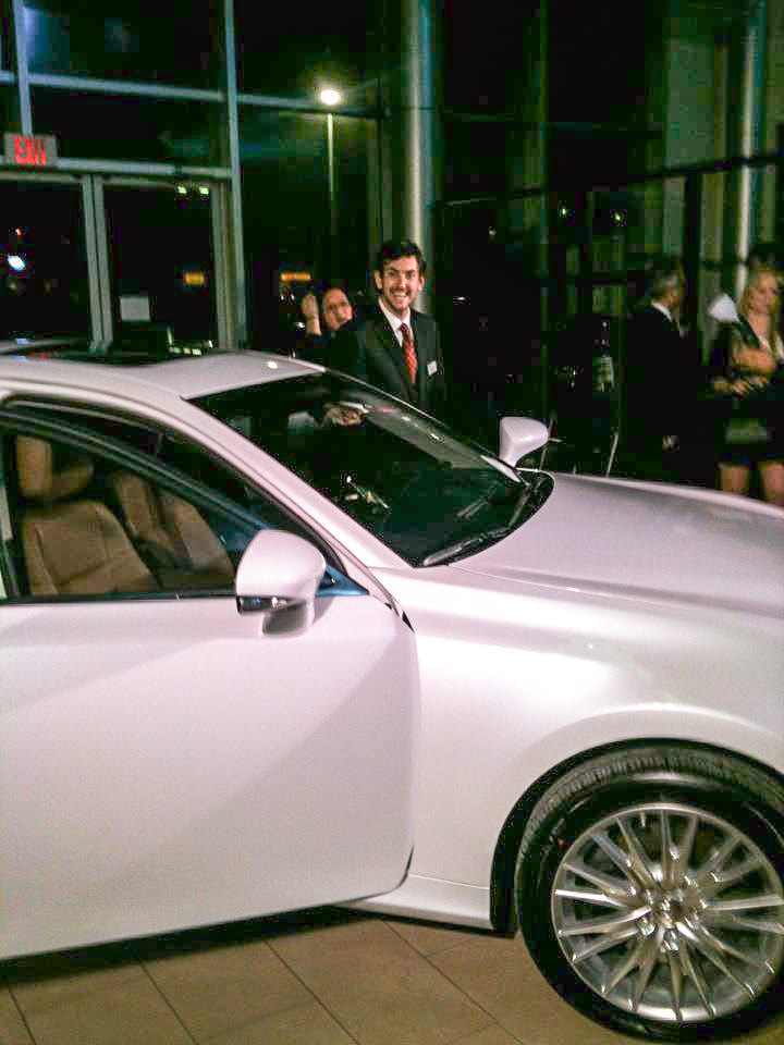Tim Felsky at 2013 Lexus GS 350 launch event 