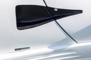 Lamborghini Countach White on White side door vent